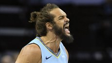 Joakim Noah z Memphisu oslavuje.