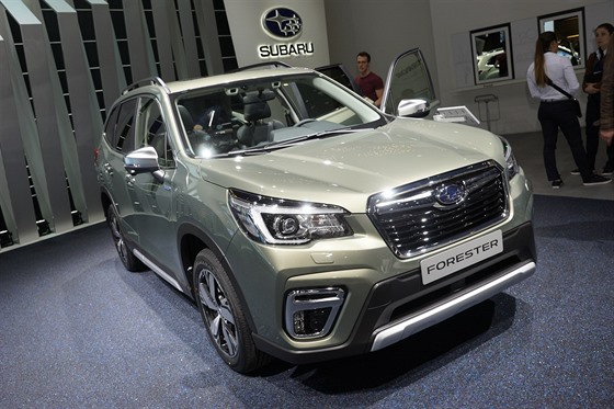 Nové Subaru Forester na autosalonu v enev