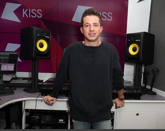 Charlie Puth Visits KISS FM UK