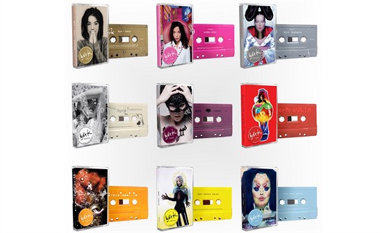Vech devt alb islandské zpvaky Björk vyjde na magnetofonových kazetách.