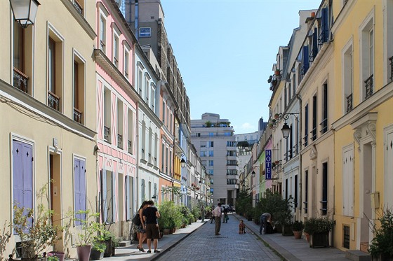 Paíská ulice Rue Crémieux