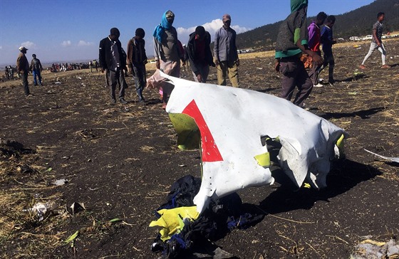 V Etiopii se krátce po startu z hlavního msta Addis Abeby zítilo letadlo se...