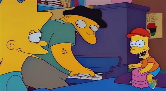 Záběr z odebrané epizody seriálu Simpsonovi