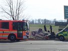 Vechny sloky IZS zasahovaly u nehody dvou osobnch aut na Ostravsku (17....