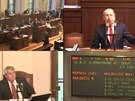 Pedseda ODS se omluvil za poslance V. Klause ml., ten piroval zákon o GDPR k...