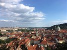 Výhled od Praského hradu