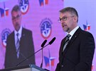 Ministr obrany Lubomír Metnar na národní konferenci Nae bezpenost není...