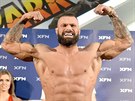 Karlos Vémola pi pedstavení zápasník Galaveera XFN v Praze. (6. prosince...