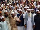 Muslimové v Bangladéi se modlí za obti teroristického útoku v novozélandském...