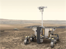Rover Rosalind, který by se na povrch Marsu ml dostat spolu s misí ExoMars v...