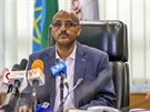 editel spolenosti Ethiopian Airlines Tewolde Gebremariam na tiskové...