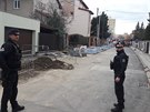 Dlnci nali ve vkopu v Praze 4 dlosteleck grant. Policie evakuovala...