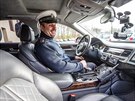 Dopravn policie zskala civiln Audi A8 pro kontroly dlnice a silnic prvn...