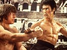 Chuck Norris a Bruce Lee ve filmu Cesta draka (1972)