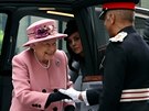 Královna Albta II. a vévodkyn Kate (Londýn, 19. bezna 2019)