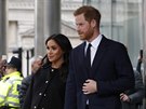 Princ Harry a vévodkyn Meghan (Londýn, 19. bezna 2019)