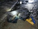 Pi dopravní nehod dvou aut v obci Ohniov na Rychnovsku zemel v sobotu veer...