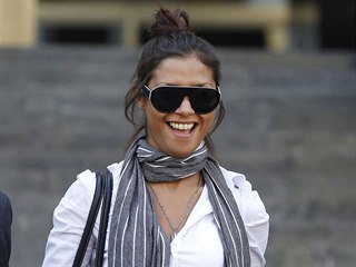Marocká modelka Imán Fadílová na snímku z roku 2011