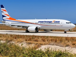 Letadlo typu Boeing 737 společnosti Smartwings