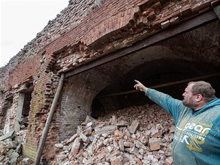 Severní hradby v okolí Bastionu IV v Josefově čeká tříletá oprava. Na snímku je...