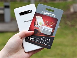 512GB pamov karta Samsung microSDXC UHS-I Evo Plus s SD adaptrem