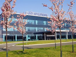 Sídlo společnosti Hyundai v Nošovicích