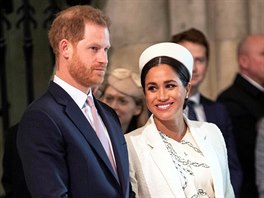 Princ Harry a vévodkyně Meghan (Londýn, 11. března 2019)