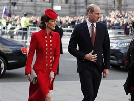 Vévodkyn Kate a princ William (Londýn, 11. bezna 2019)