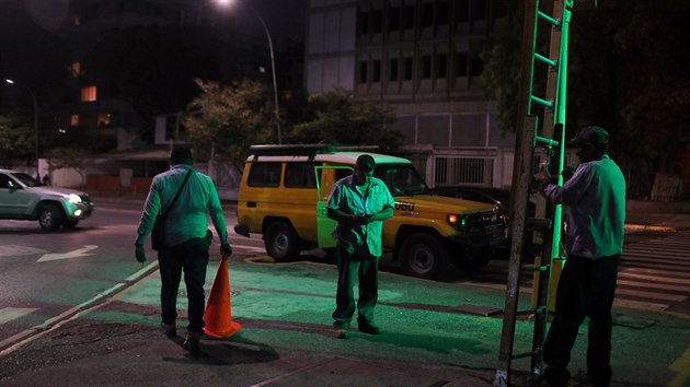 Venezuelu postihl masov vpadek elektiny. (11. bezna 2019)