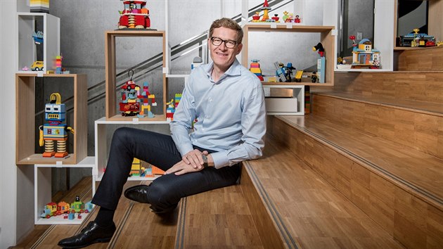 Generální editel LEGO Group Niels B. Christiansen.