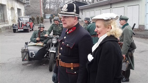 Ukzky ojedinlho boje o Czajankova kasrna ve Frdku-Mstku ped 80 lety.