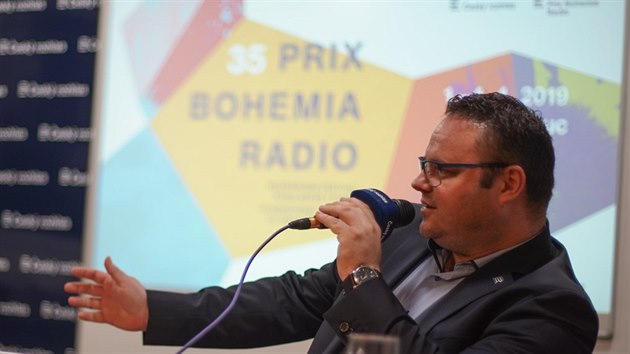 Generln editel eskho rozhlasu Ren Zavoral pedstavuje 35. ronk festivalu Prix Bohemia Radio. (13. 3. 2019)