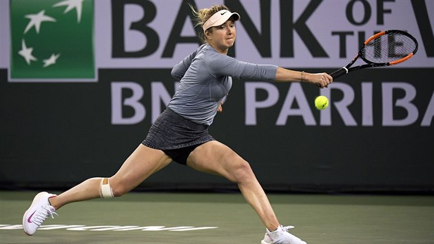 Elina Svitolinov v semifinle turnaje v Indian Wells.