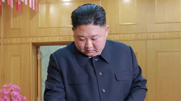 Severokorejci pili k volbm do parlamentu, kter maj pedem dan vsledek, vetn vdce Kim ong-una. (10. bezna 2019)