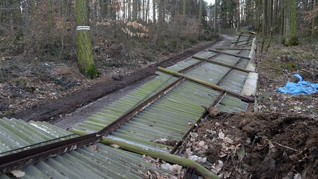 Siln vtr poniil v noci na pondl 11. bezna 2019 arel olomouck zoologick zahrady. Nkter sti zstaly zcela odznut, zahrada proto byla pro nvtvnky doasn uzavena.