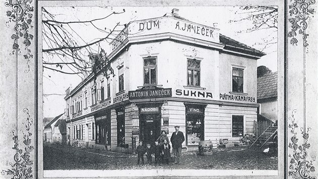 Dm p. 116 v Tborsk ulici postavil v roce 1909 Antonn Janeek, ddeek souasnho majitele. 