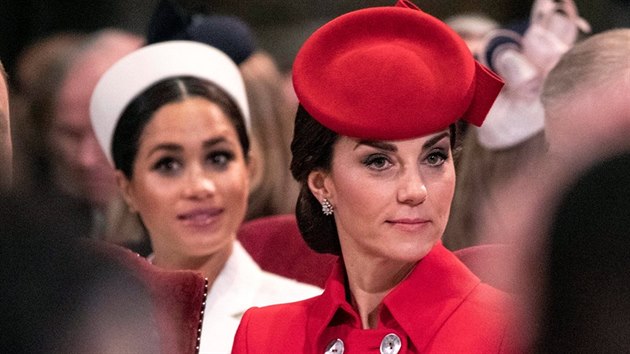 Vévodkyně Meghan a vévodkyně Kate (Londýn, 11. března 2019)