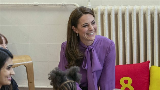 Vvodkyn Kate na nvtv dtskho centra Henry Fawcett Children's Centre (Londn, 12. bezna 2019)