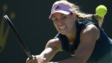 Angelique Kerberová ve finále turnaje v Indian Wells.