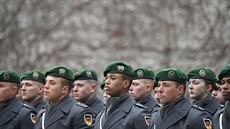 Němečtí vojáci v Berlíně (1. února 2019)