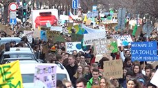 Studentský pochod Prahou upozornil na nutnost eení problém s klimatem