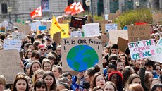 Celý projekt Fridays for Future, který v pátek organizuje demonstrace v...