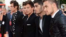 One Direction (zleva): Harry Styles, Niall Horan, Louis Tomlinson, Zayn Malik a...