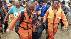 Indonésii zasáhly bleskové povodn (17. bezna 2019)