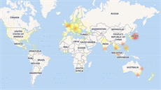 Dostupnost Facebooku se výrazn zlepuje, nejvíce problém má aktuáln v Asii a...