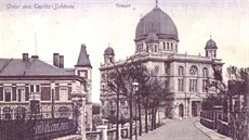 idovská synagoga v Teplicích byla postavena roku 1882 v novorenesanním slohu....