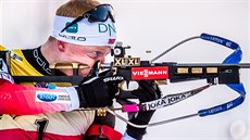 Norský biatlonista Johannes Bö málem vyhrál stíhací závod ve švédském...