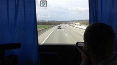 Policisté na třech úsecích dálnic v Olomouckém kraji dohlíželi na řidiče z...