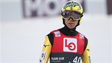Noriaki Kasai na závodech v Lillehammeru