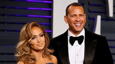 Jennifer Lopezová a její souasný partner Alex Rodriguez (Los Angeles, 24....